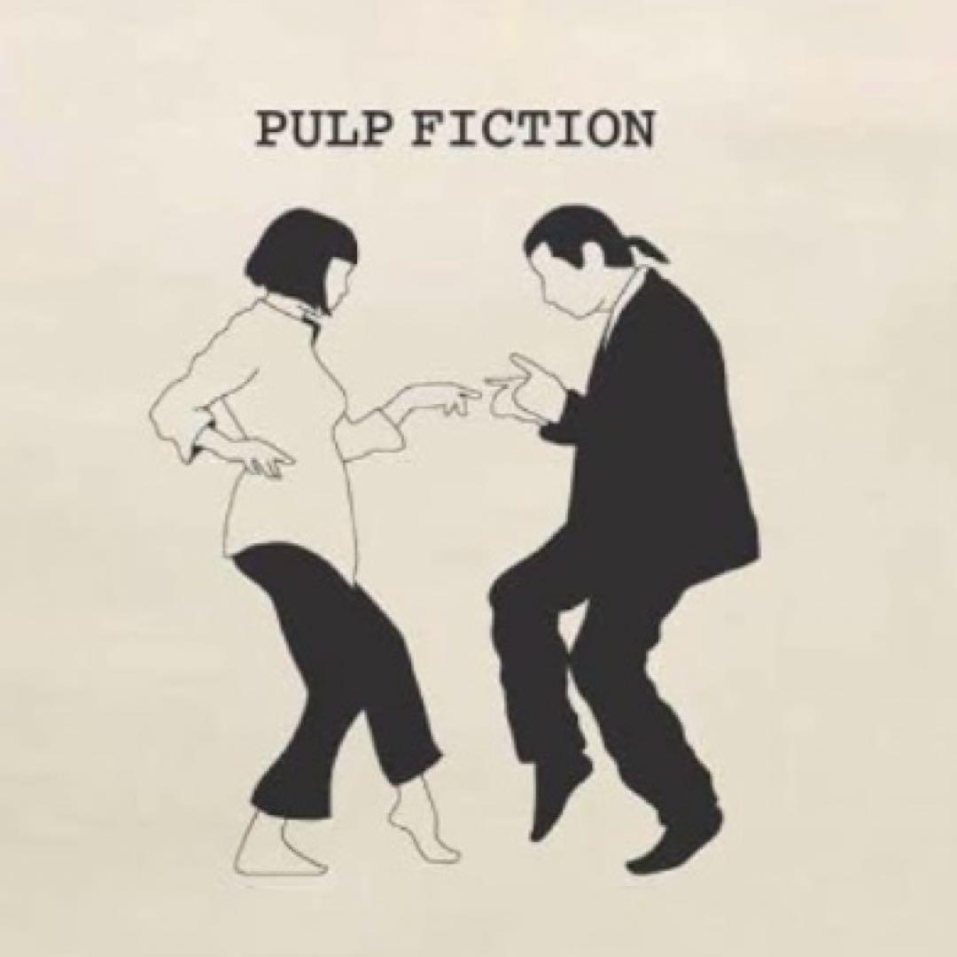 

[USED] Pulp Fiction T-shirt Size M Travolta Vincent