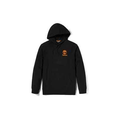 Tree Logo Print Casual Hoodie Men Hoodies Black A2FV7-001