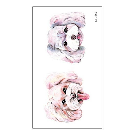 Waterproof Gradient Color Cartoon Temporary Tattoos for Men & Women