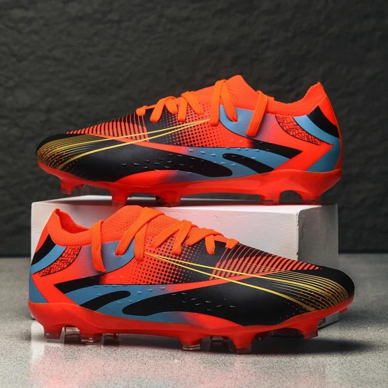 Kinderfußballschuhe Professionelle Fußballschuhe für Herren Leichte Socke Outdoor Rutschfeste Fußballschuhe Originale Sneakers