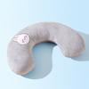 Cat Pillow for Indoor Cats Soft Fluffy Cat Calming Pillow Half Donut
