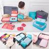 Suitcase Organiser Travel Clothes Bags, Pack Of 6 Storage Bag