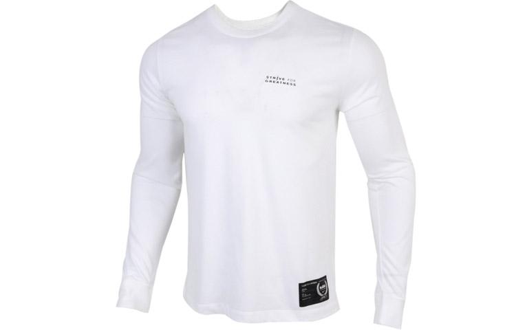 

Nike T Shirts Men s White Crew Neck Moderate Straight Fit CV2080-100 XL