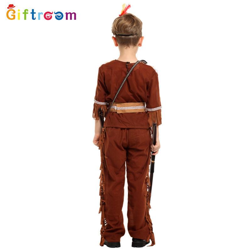 Indian Costume For Kids With Expressive Authentic Design Ideal For Halloween Celebrations