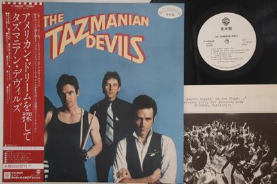 LP Record TAZMANIAN DEVILS - Tazmanian Devils P10822WPROMO WARNER BROS 1980 Japan Obi Rock Used