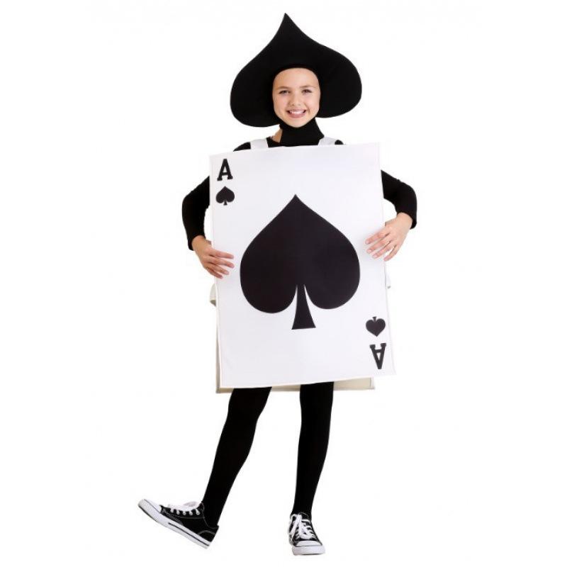 Halloween Alice in Wonderland Poker Parent-Child Party Show Costumes Funny Costumes