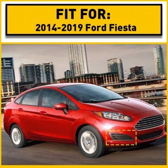 Front Bumper Fog Light Cover RH For 2014- Ford Fiesta D2BZ15266AA Passenger