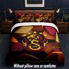 Set Biancheria da Letto Design Galatasaray FC 1 Copripiumino + 2 Federe Morbido Traspirante Biancheria da Letto per la Casa