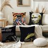 Rapper A-ASAP R-Rocky Testing Pillow Case Square Double-Sided Printing Short Plush Sofa Cushion Cover Bedside Pillow