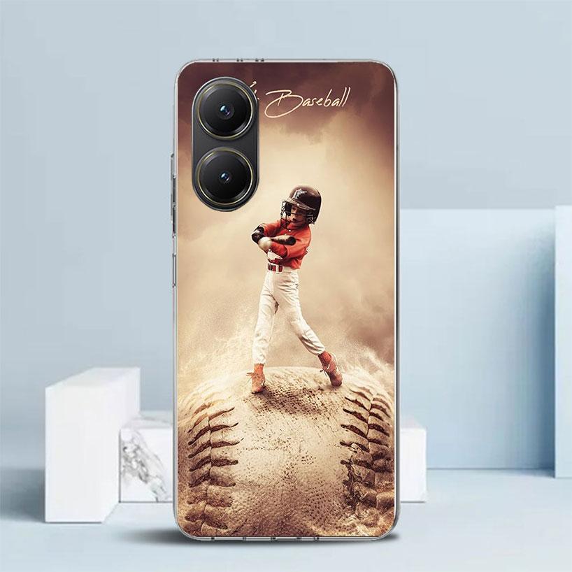 Baseball Sport Soft Cover for Xiaomi Poco F7 Ultra X7 X6 X5 Pro M7 Phone Case Redmi 15 15C 13 13C 12 12C 10 10C Print Shell Poco