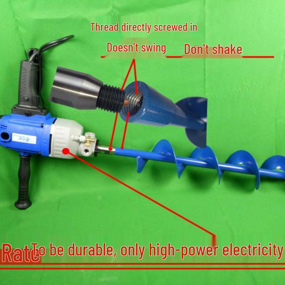 Kabadi High-Power Electric Ground Drill for Fruit Tree and Kiwi Fertilization