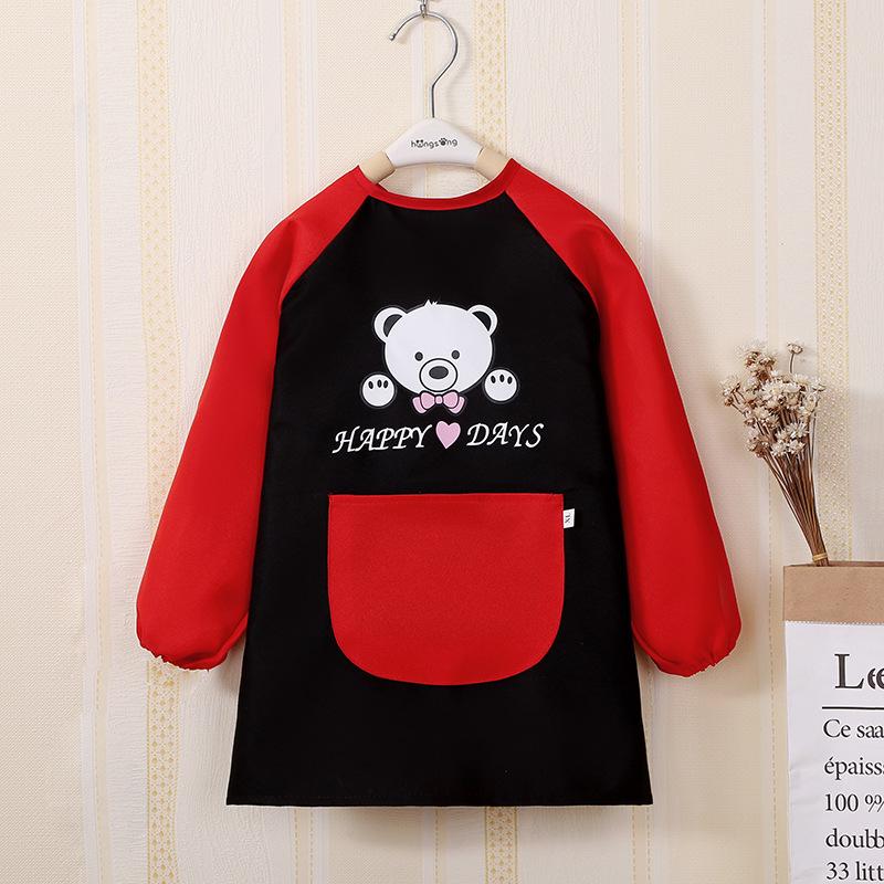 Children's Waterproof Long Sleeve Art Smock with Logo
