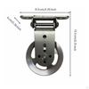 Fitness Cable Pulley Aluminum Alloy Construction Home Gym Attachment 180° Rotation Strength