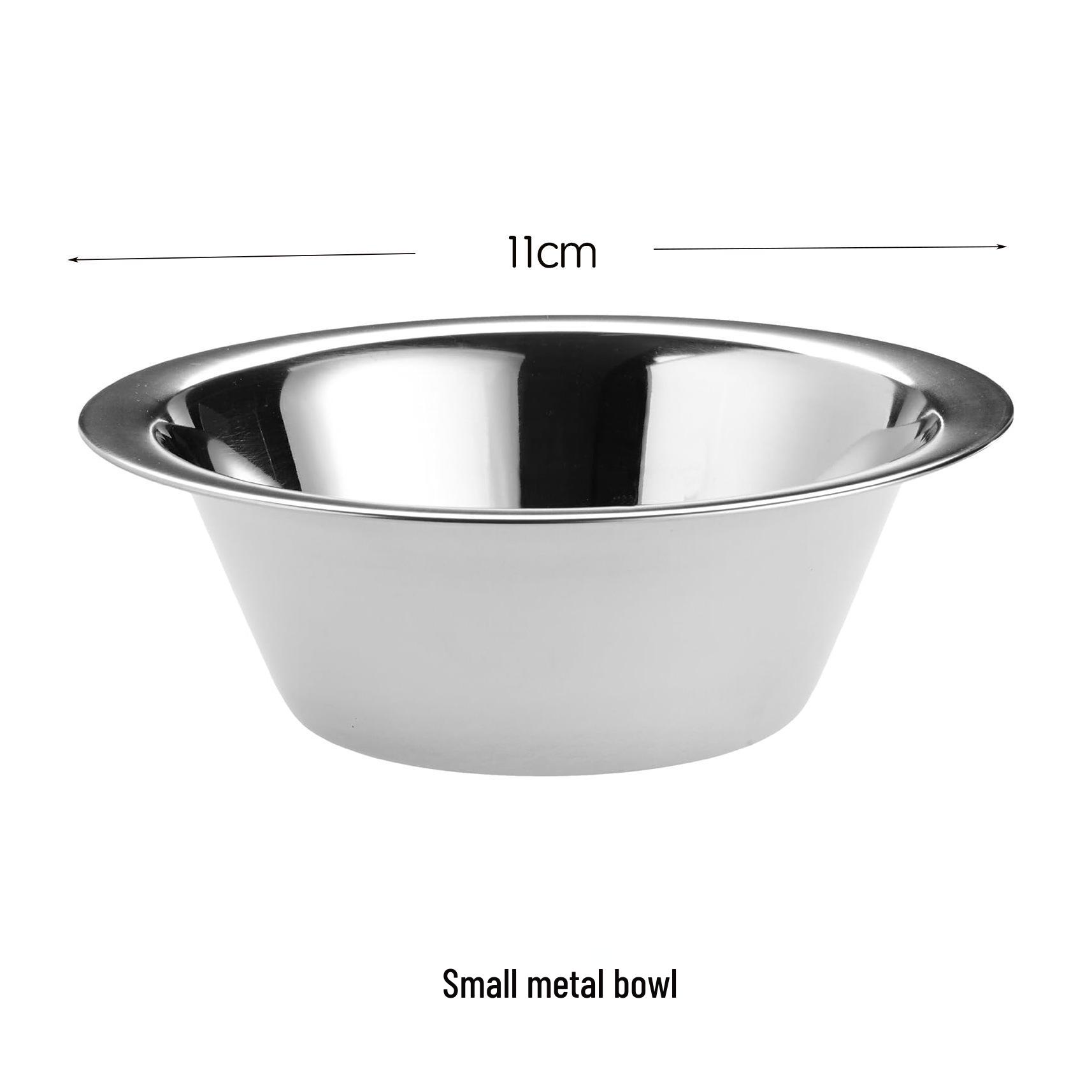 

Наклонная миска для кошек из нержавеющей стали: Двойная миска с защитой от проливания и защитой шеи для кормления и питья