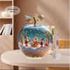 Christmas Apple 2D Acrylic Stand: Festive Desktop Decoration Gift