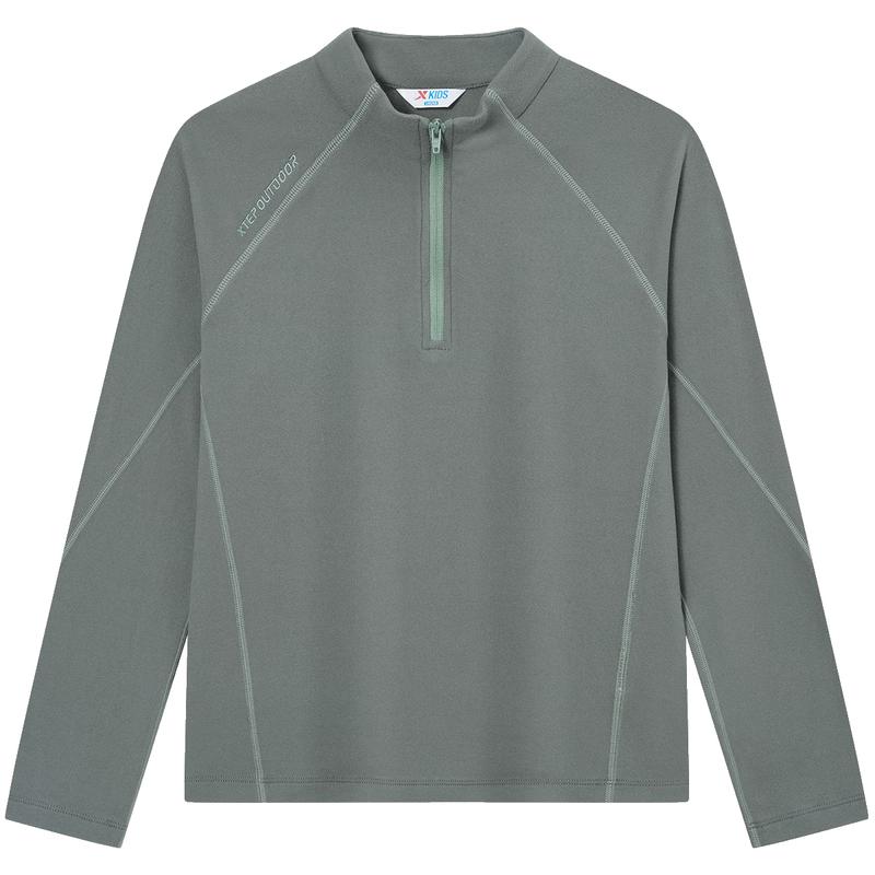 XTEP Kids  De Velvet Thermal Half-Zip Top 150
