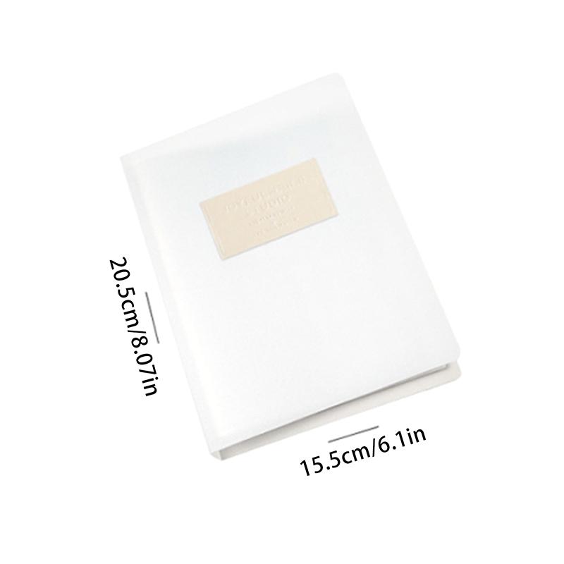 80 sloturi unghii autocolante depozitare carte capacitate mare expoziție album foto card pachet buton tip manichiură autocolant caiet