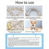 Pet Cooling Ice Scarf Ice Towel Heatstroke Dogs Cats Ice Collar Adjustable Cat Collar Bib Summer Breathable Cooling pet Supplies