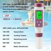 Bluetooth 7 in 1 PH Meter Aquarium Water Quality Tester Intelligent ORP S.G TEMP  Swimming Pool