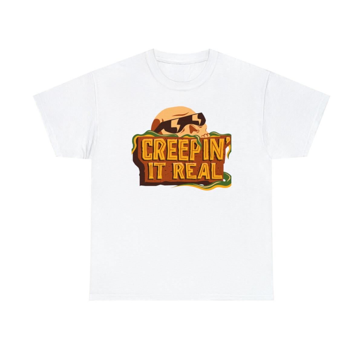 Halloween Creepin it Real Heavy Cotton Tee S разноцветный