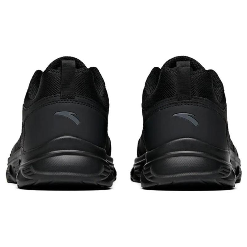 Anta Comfortable Textile, Leather Cushioning Slip Resistant Abrasion Resistant Breathable Lightweight Low top Sneakers 912515551-5