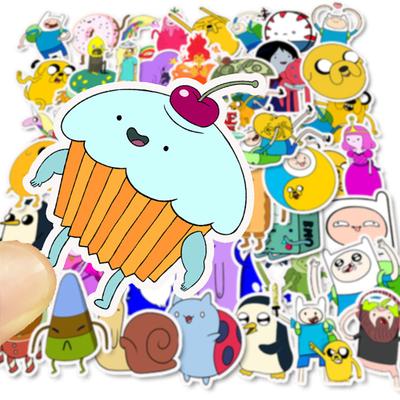 50Pcs Laptop Stickers Seamless Multi-Purpose PVC Premium Bikes Notebooks Decals Birthday Gifts