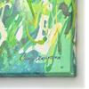 Francfranc CLAIRE Art Board Flower Garden Painting Interior Wall Hanging