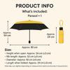 UV-Detecting Blackout Umbrella - 52cm Yellow