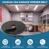 41A5434-13A Hnací řemen pro 8 stop vysoká garážová vrata, 256,53 palce, Náhradní řemen pohonu garážových vrat 41A5434-13A Kompatibilní s Chamberlain, LiftM