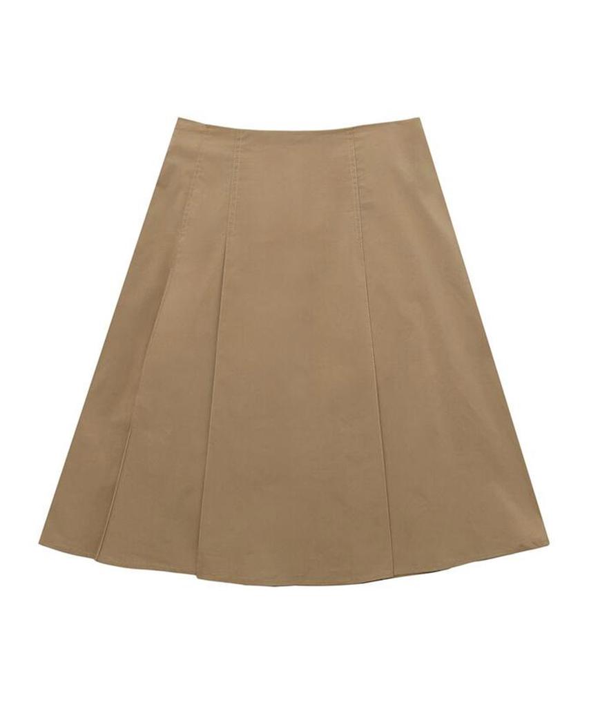 Eilubeu Side Ribbon Pleated Skirt Aqhsk101P