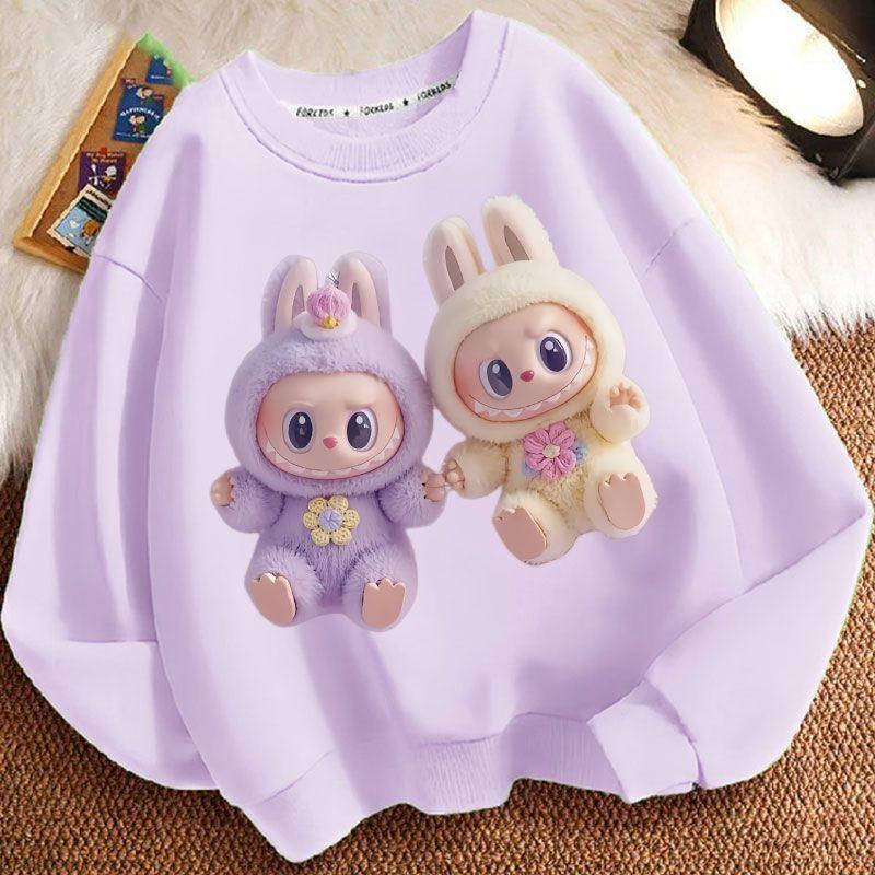 

Милые детские свитшоты на весну и осень, свитшоты свободного кроя с длинным рукавом для мальчиков и девочек 130