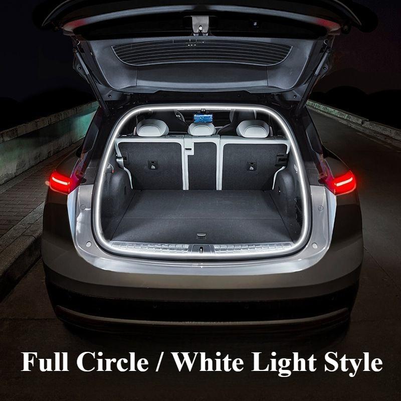 For XPENG Xiaopeng MONA M03 Car Rear Trunk Brighten LED Strip Lighting Waterproof Flexible Accessories