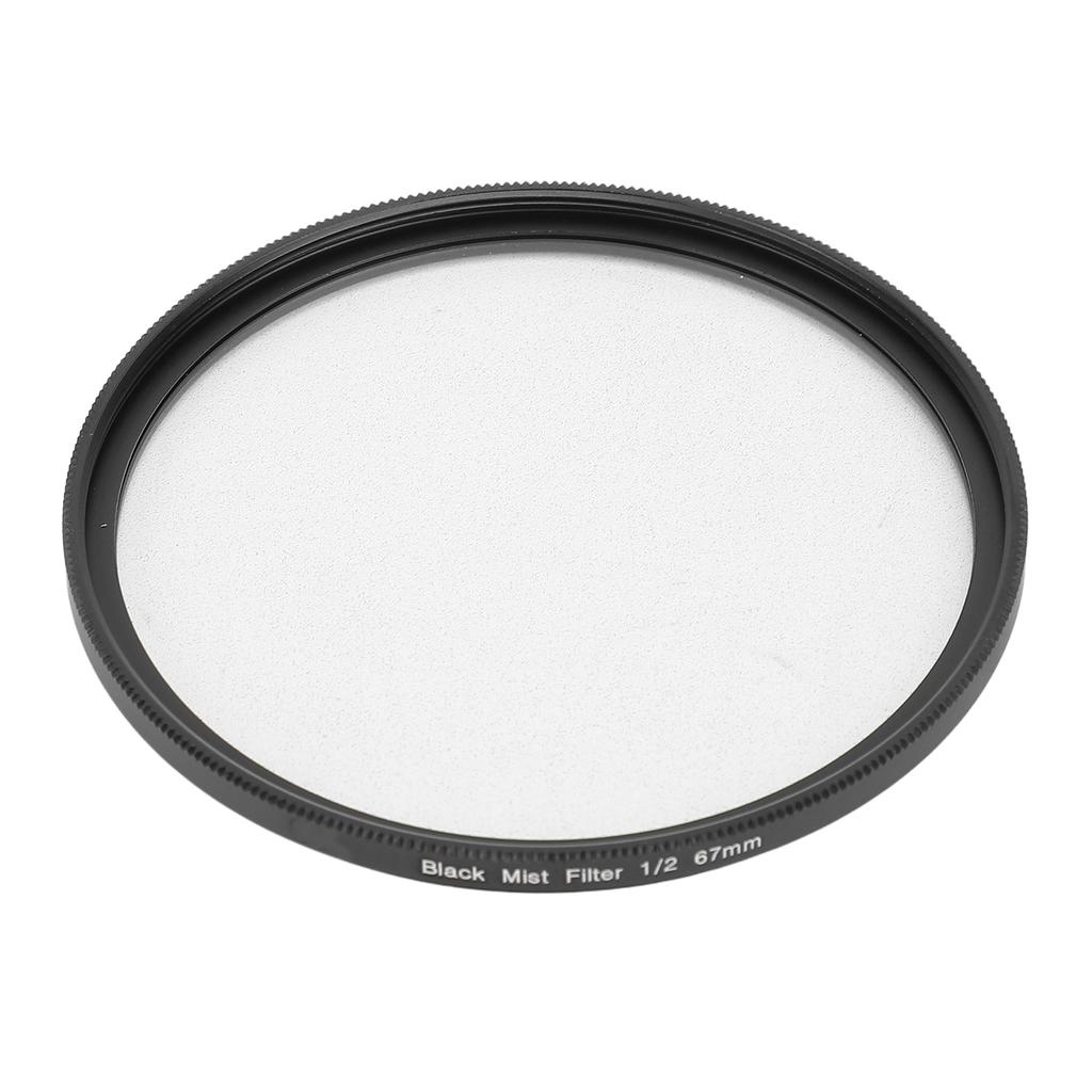 67mm Black Diffusion 12 Filter Camera Mist Cinematic Effect Filter with 18 Layer Coatings for