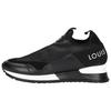 Run Away Low Top Mid Top Casual Shoes Women's Black 1A87AK