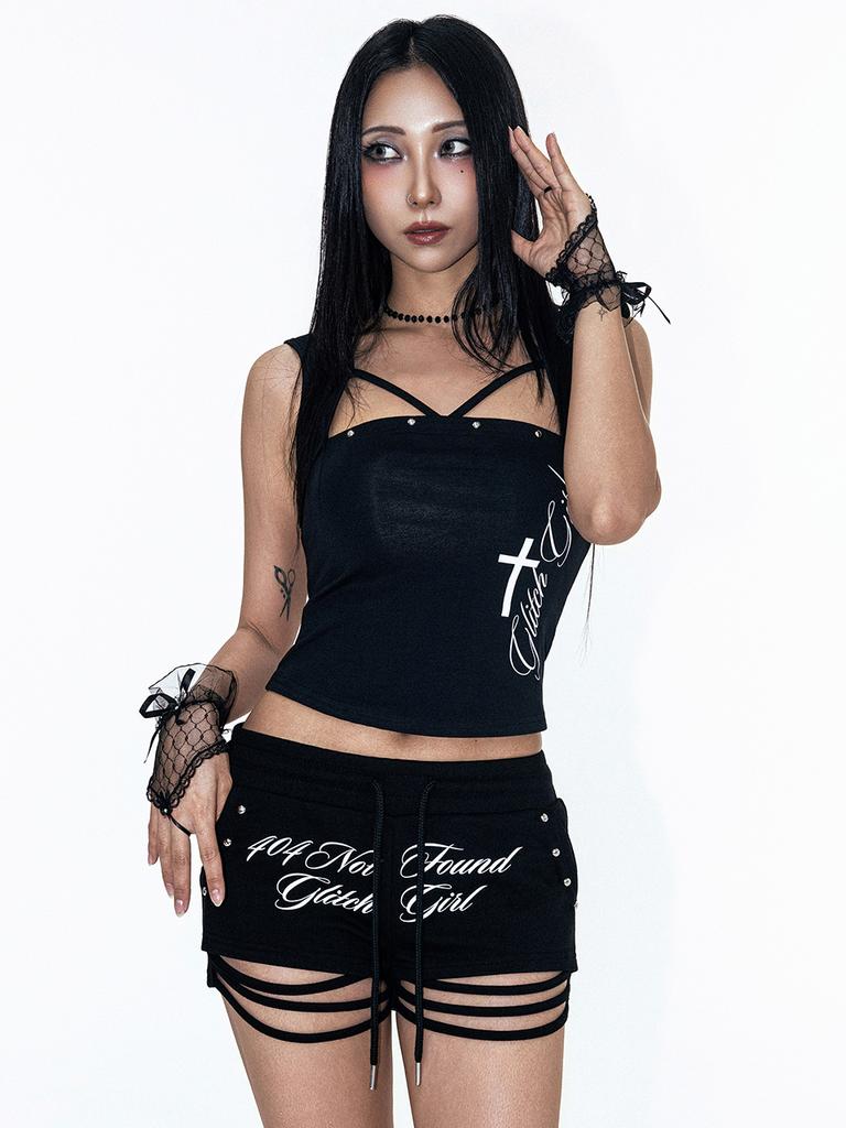 Lepibeu Glitch Girl Set (Black)