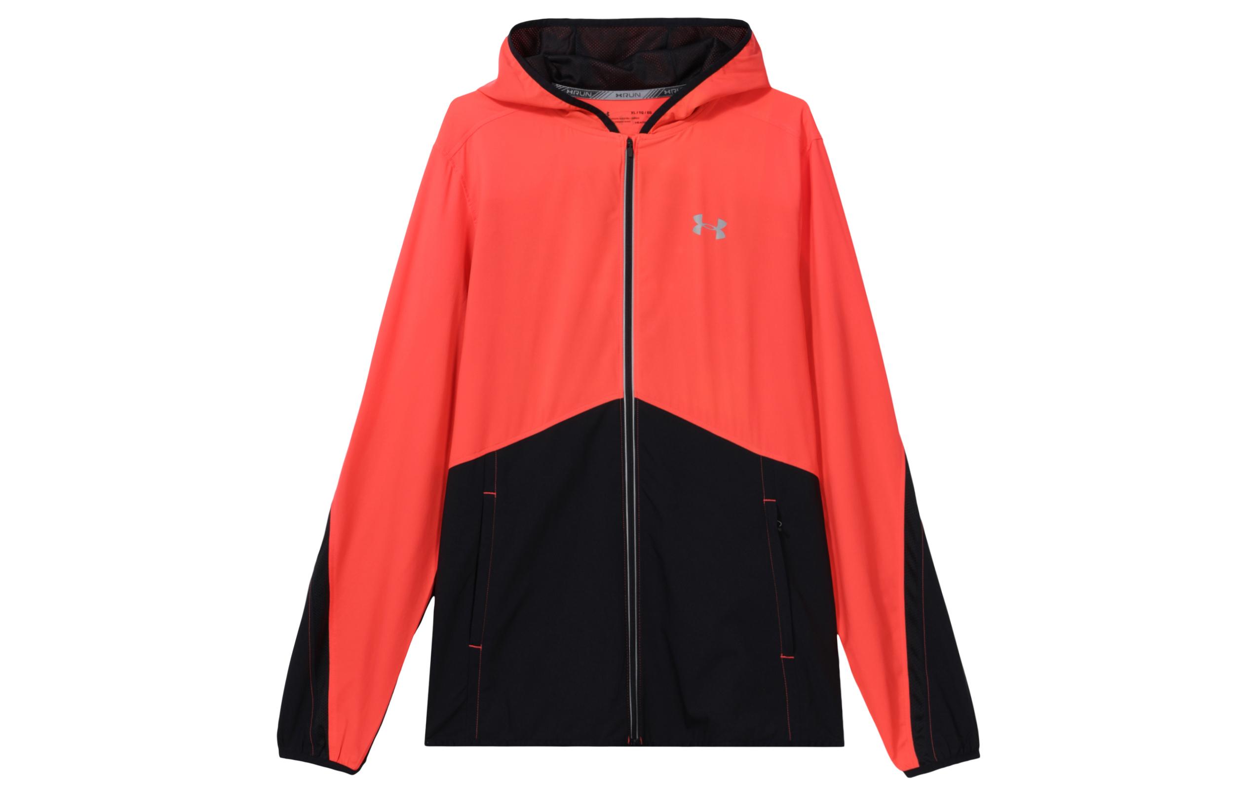 Under Armour Launch Jackets Men s Red Hooded Moderate Other 1289388-963 S