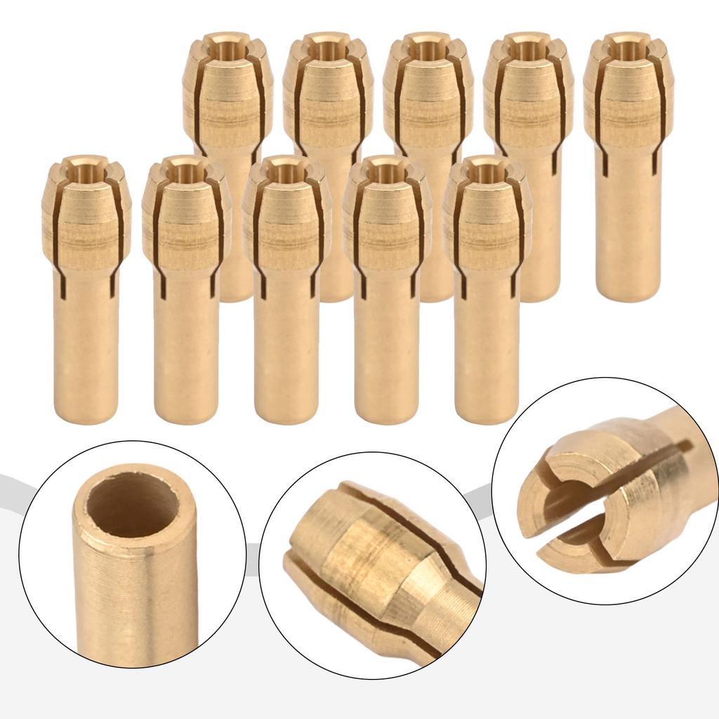 4.2 4.8mm Shank Chucks Brass Chucks Adapter High Hardness Wide Range Of Sizes Pure Copper Material 4 Claws Head