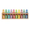 Beliebte lustige Kindergetränke mit passenden Farben Kleinkind-Ratespiele Gedächtnistraining Rate-Herausforderung Puzzlespiel-Set für Kinder
