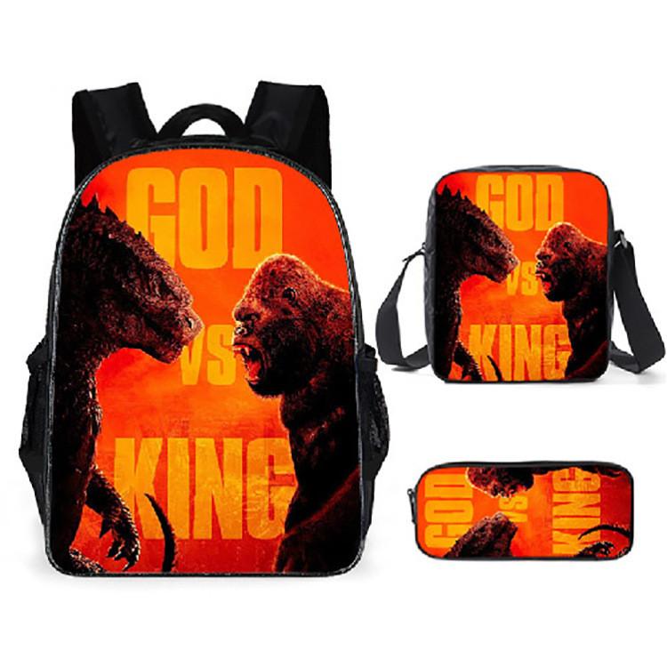 Shoulder Anime Cartoon Bag Pencil Case Kids School Pack For Daily Use
