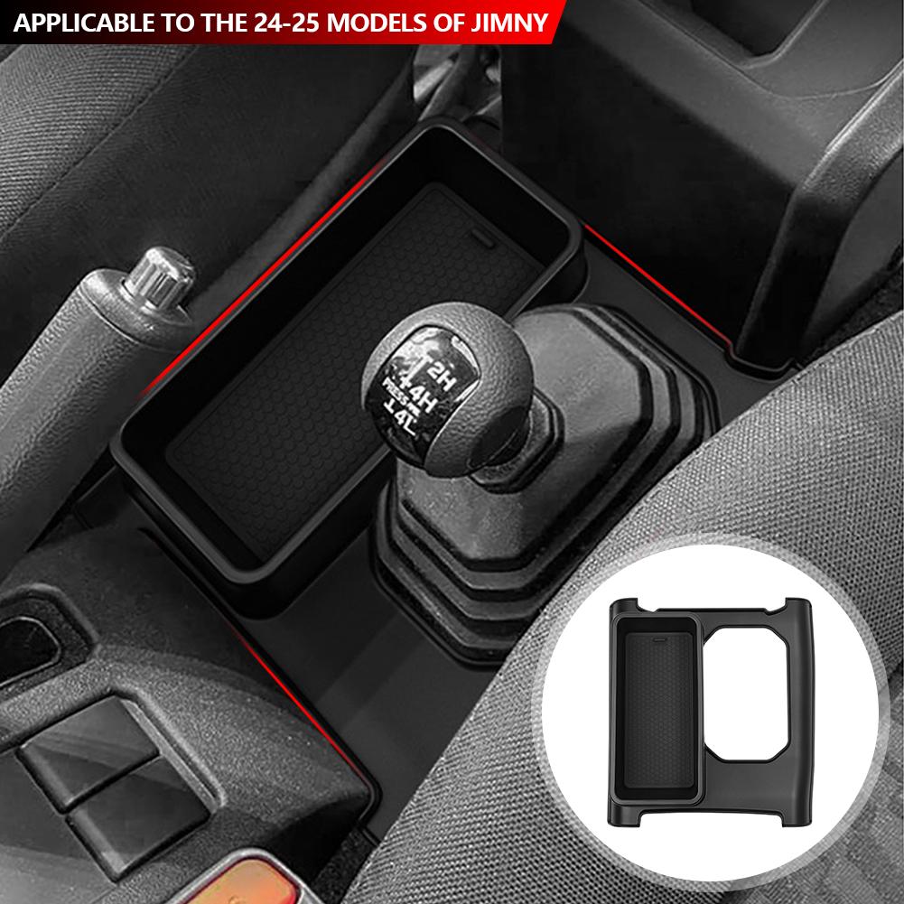 Car Center Console Gear Shift Storage Compartment Mat for Suzuki Jimny 2019-2025 2025+ Automatic Transmission Accessories