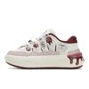 New CARROT 2 Cushioning Low Top Skateboard Shoes Women's White Red F12W512143FAW