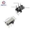 MSK-22D18 MINI Slide Switch 2P2T DPDT DIP 6Pin Side Slide Mini Toggle Switches Micro Slide Switches Black