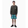 Thisisneverthat Beted Check Short Green