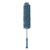Retractable Duster Washable Reusable Multifunctional Portable Dust Brush for Bed Desktop Home Dark Blue