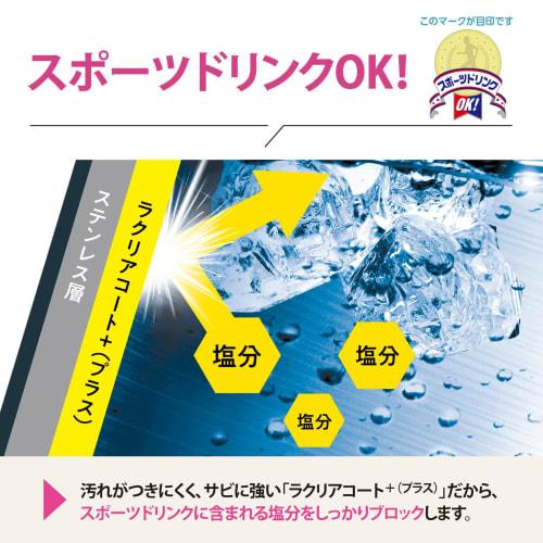 ZOJIRUSHI Water Bottle Seamless 480ml One Touch Stainless Steel Mug Airy Blue Integrated Packing Means Only 3 Items To Wash SM-WS48-AM