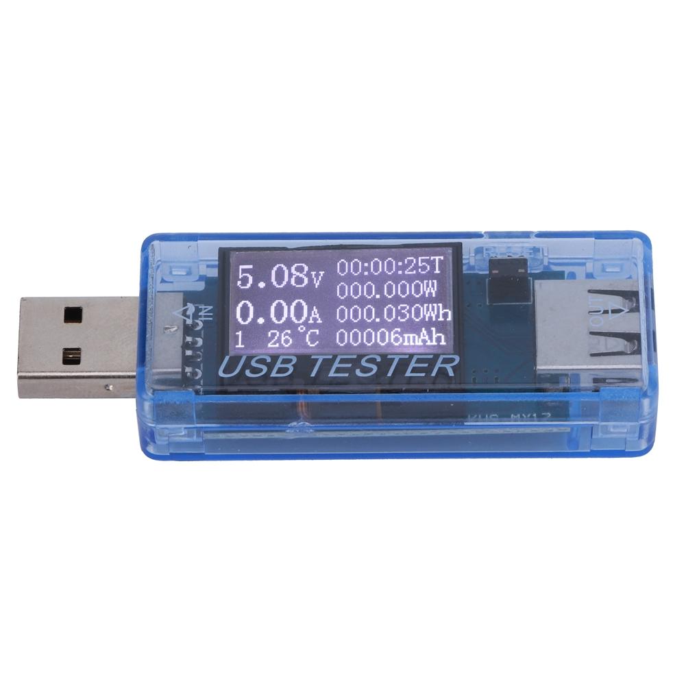 Tester Digital USB Voltage Current Meter Voltmeter 8 In 1 Detector 0‑5A 0‑150W 4‑30V