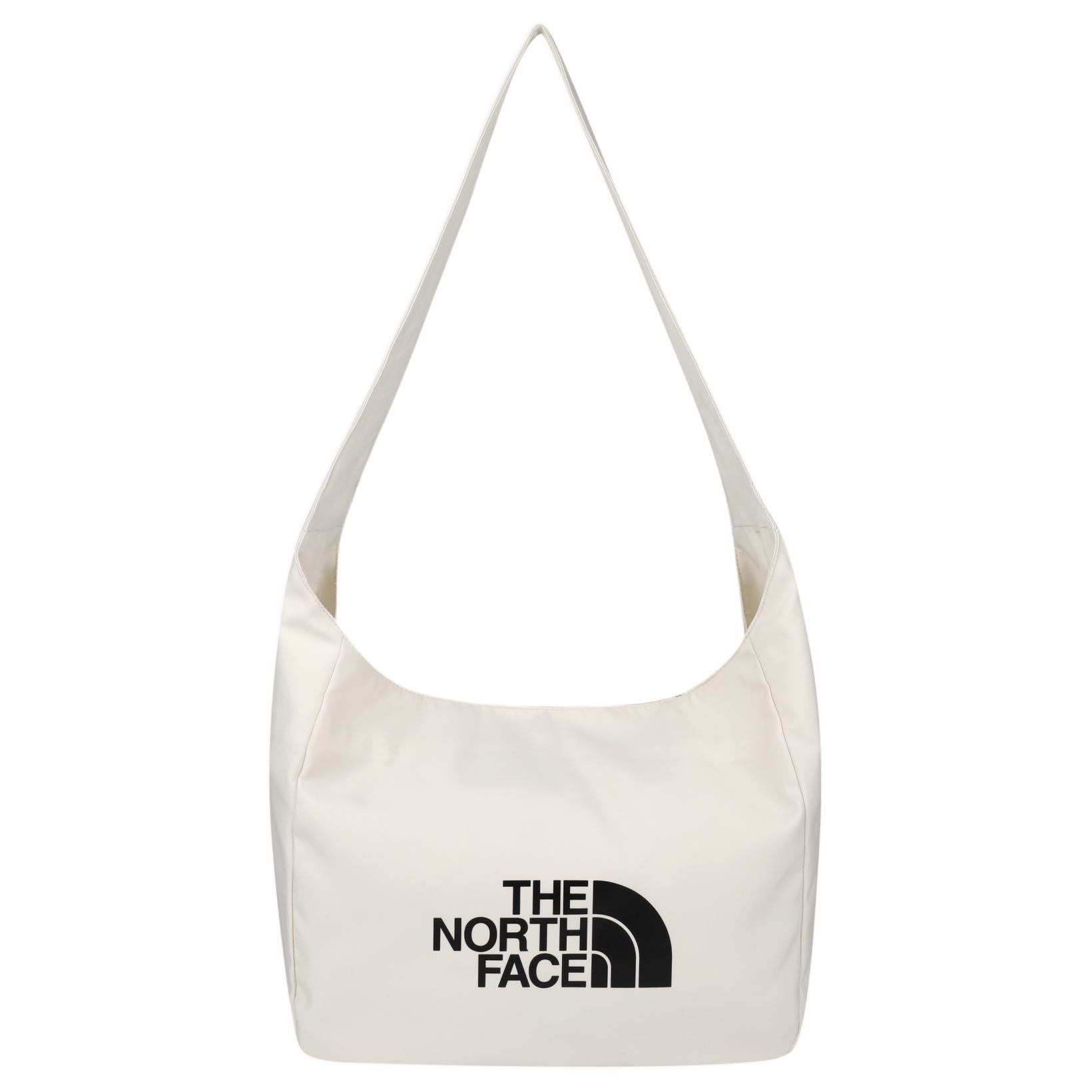 The North Face Logo Polyester Shoulder Bag Unisex Shoulder Bag White NN2PR21K White
