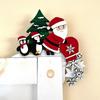 Christmas Door Toppers Top Door Frame Corner Sign Decoration Window Wall Diy Christmas Party Decoration Crafts