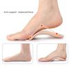 Children's Arch Half Pad Adult Inner and Outer Figure XO Type Leg Orthopedic Heel Pad Flat Arch Support Insole