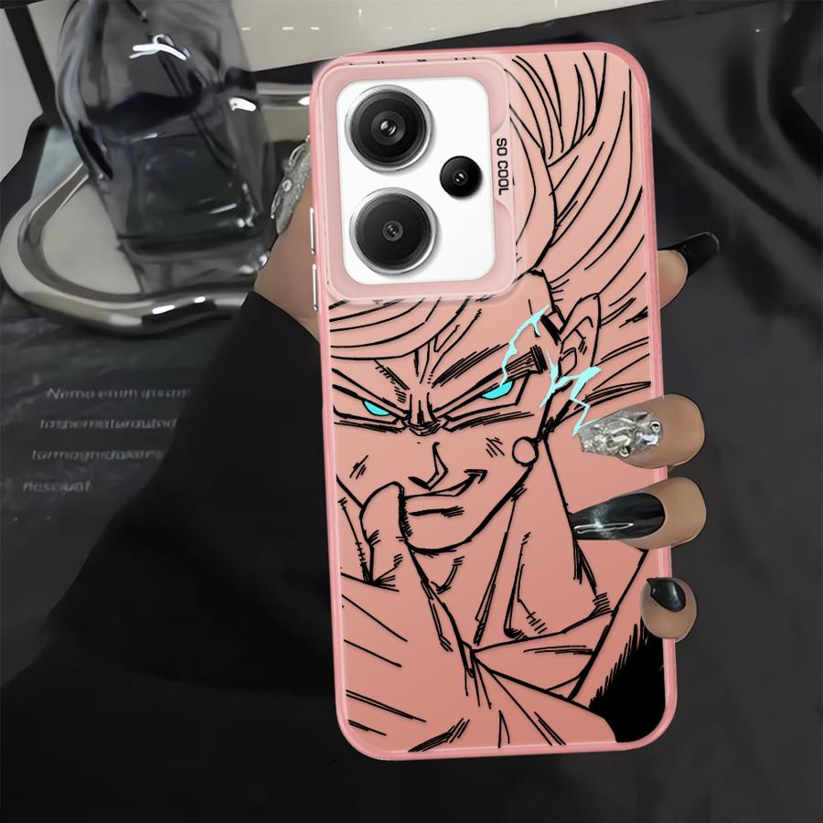 

Крутой чехол Dragon Ball Goku для Xiaomi Redmi Note 14 A2 14C 10 13C 12C Note 13 12 Pro Plus A1 11 Pro 12 Чехол для телефона Redmi 13